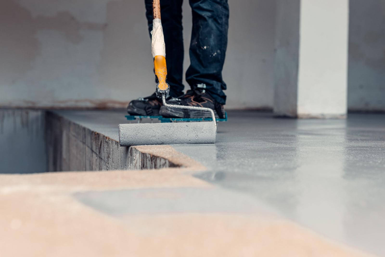 Epoxy floor paint